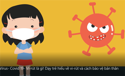 Dạy trẻ hiểu biết về virut và cách bảo vệ bản thân